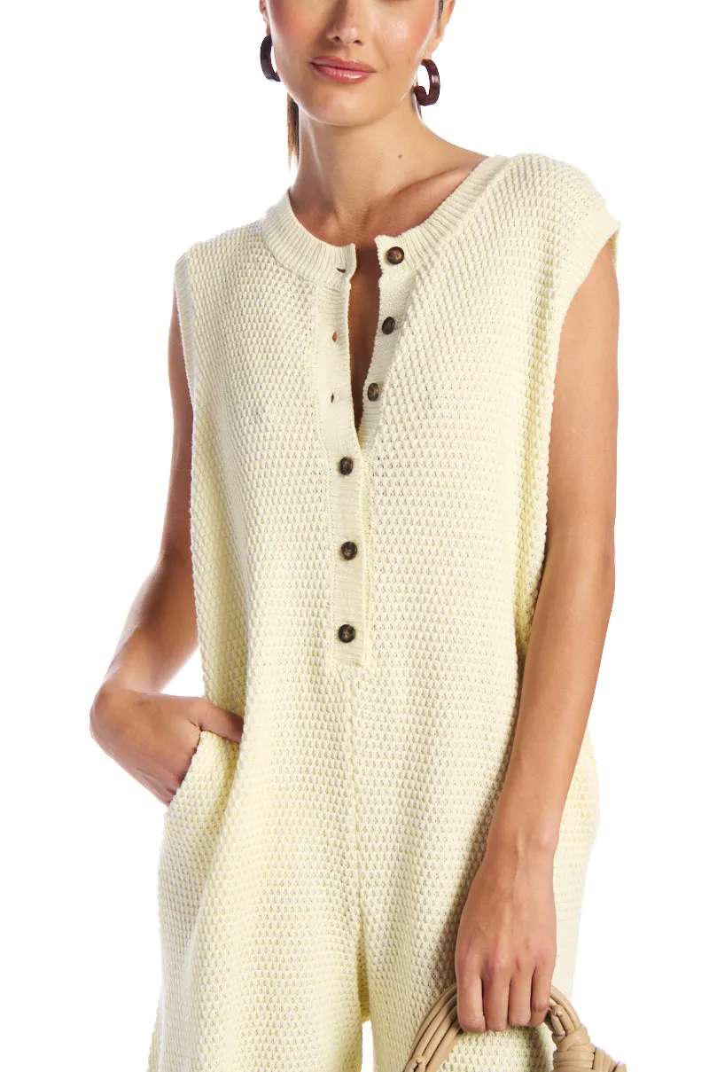 JUST LOUNGIN KNIT JUMPSUIT sold by AKIRA product image thumbnail 5