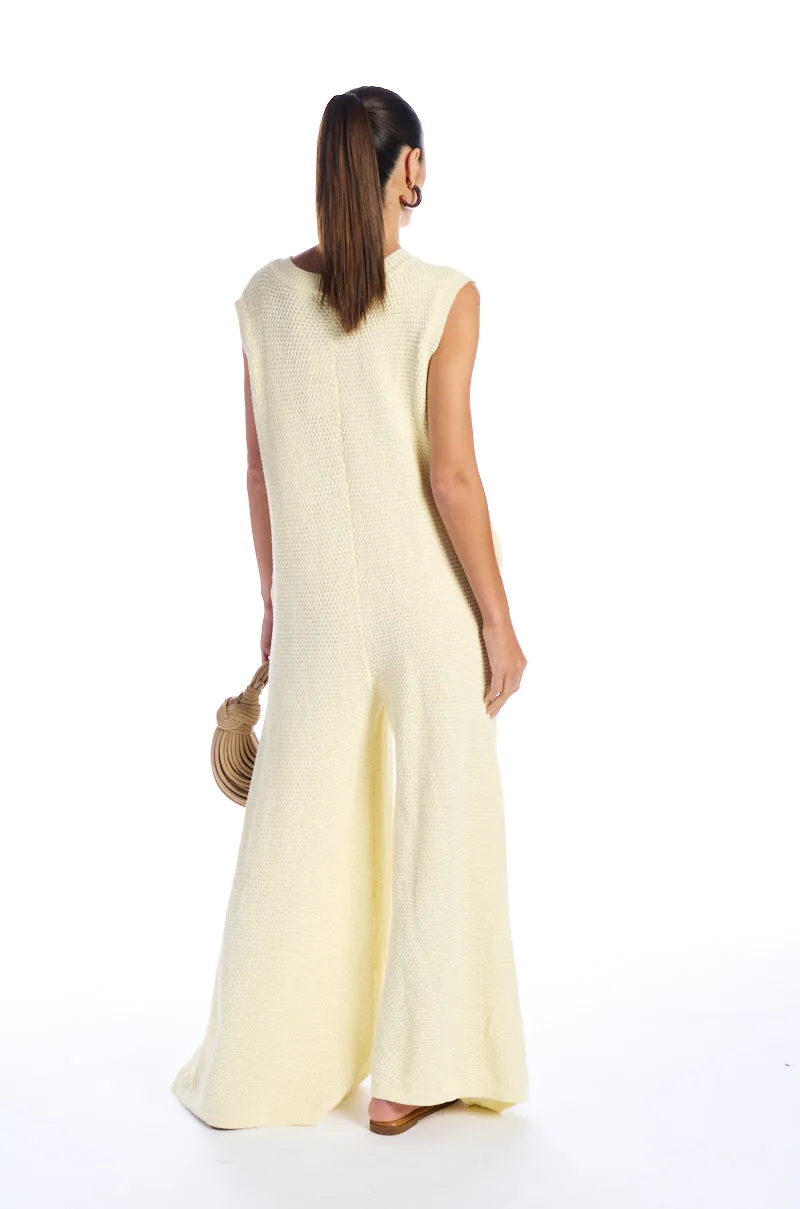 JUST LOUNGIN KNIT JUMPSUIT sold by AKIRA product image thumbnail 4