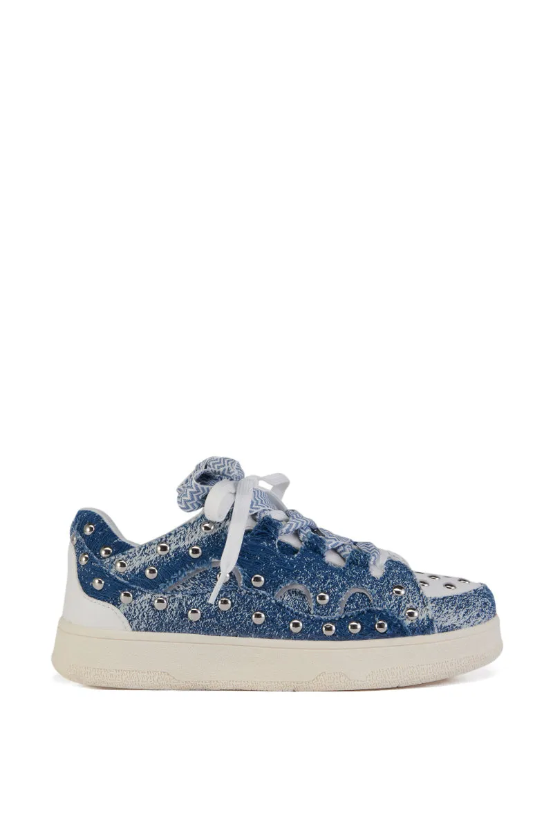 RANI DENIM SNEAKER sold by AKIRA product image thumbnail 2
