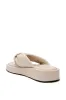 AZALEA WANG KARSYN FLAT SLIP ON SANDAL IN CREAM sold by AKIRA