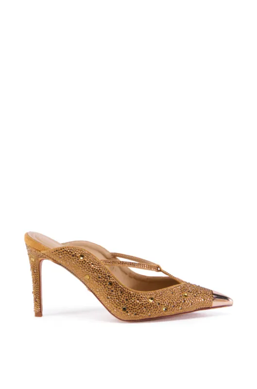 AZALEA WANG GRAMME TAN PUMP sold by AKIRA