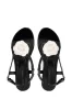 AZALEA WANG TETTY BLACK FLAT SANDAL WITH FLOWER sold by AKIRA