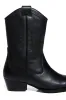 AZALEA WANG MOCO BLACK WESTERN BOOT sold by AKIRA