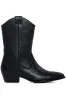 AZALEA WANG MOCO BLACK WESTERN BOOT sold by AKIRA