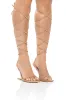 AZALEA WANG FERNANDA SWOOP HEEL SANDAL sold by AKIRA