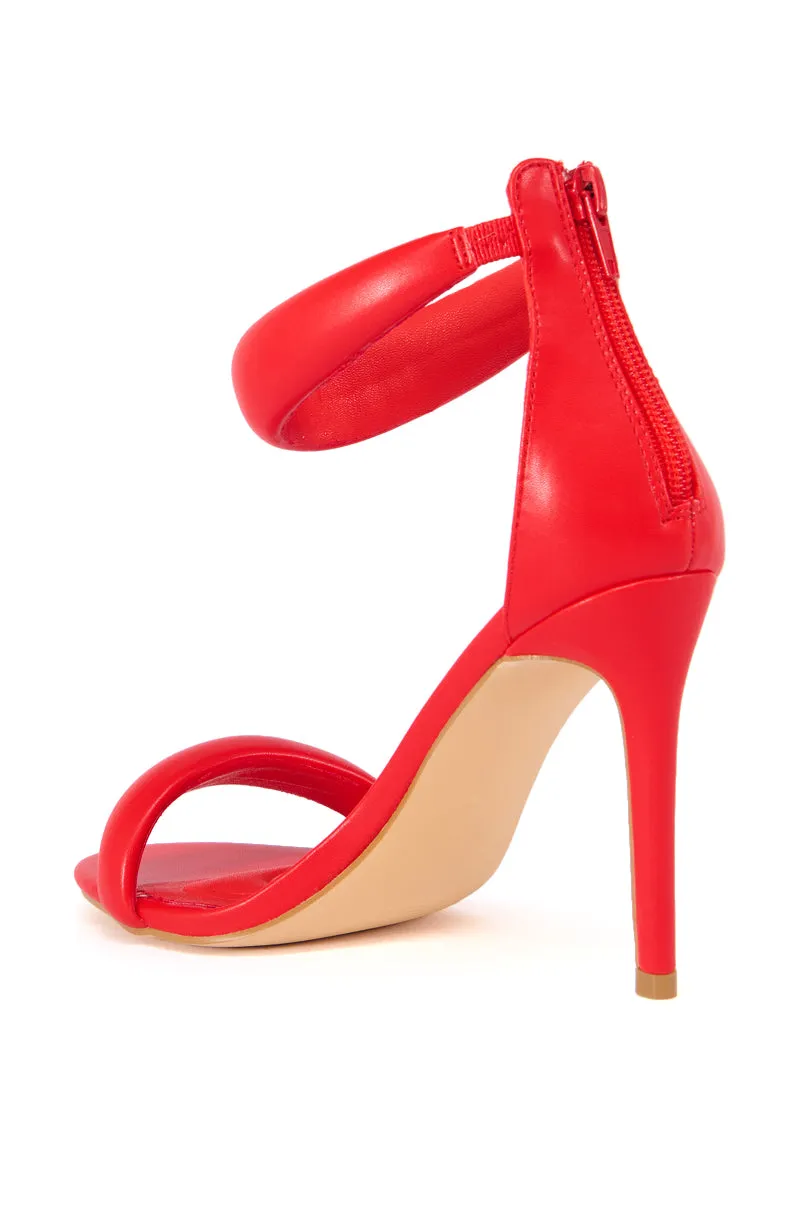 AZALEA WANG MIDNA RED SANDAL sold by AKIRA product image thumbnail 4