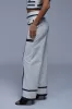 HAMPTONS TRIMMED TROUSER sold by AKIRA