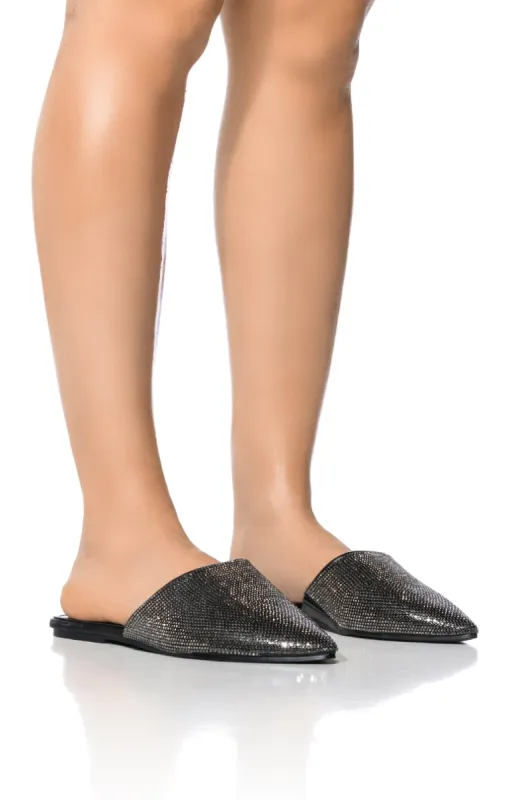 AZALEA WANG COLBY BLACK POINTED TOE FLAT sold by AKIRA