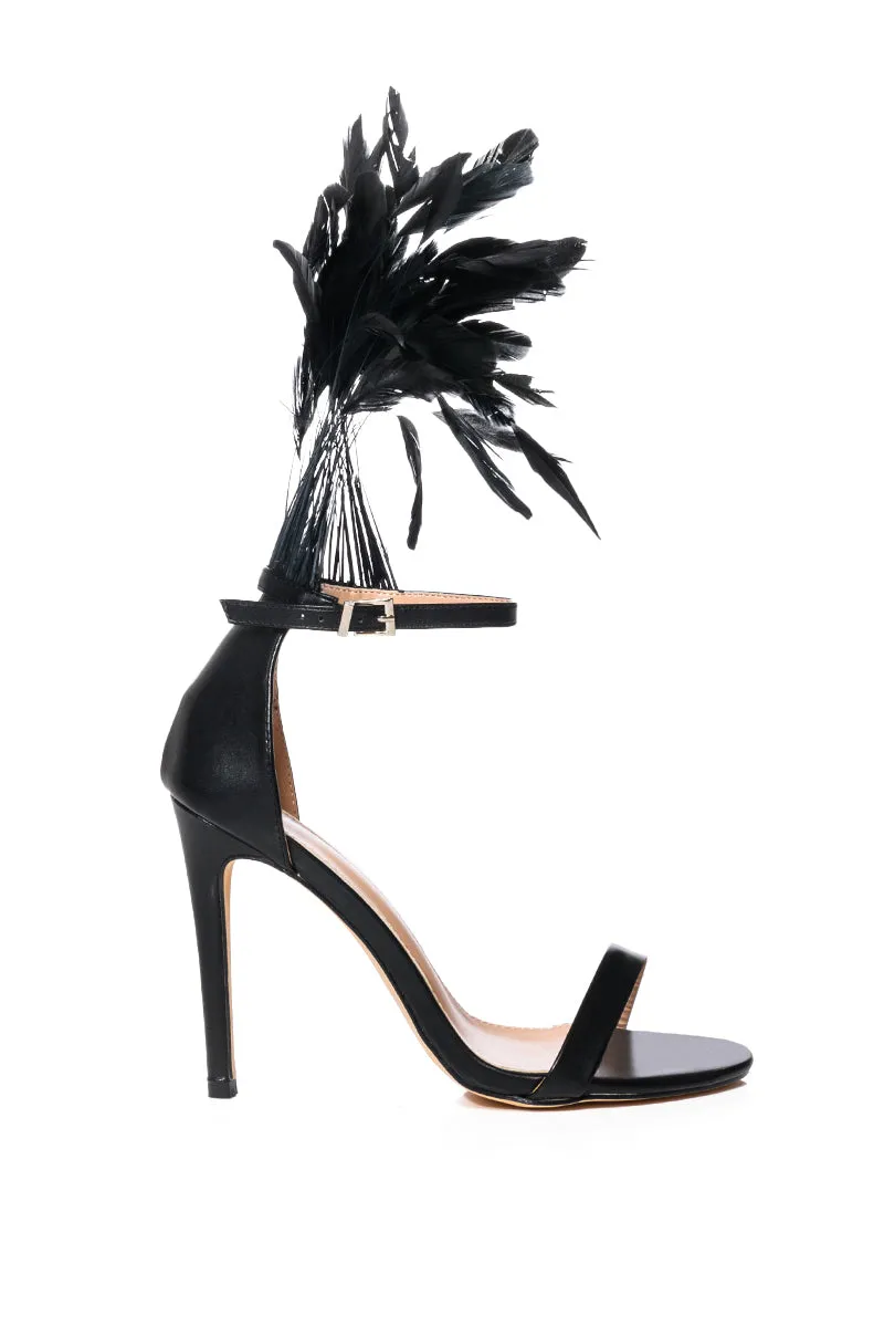 AZALEA WANG OAK PETAL SANDAL IN BLACK sold by AKIRA product image thumbnail 2
