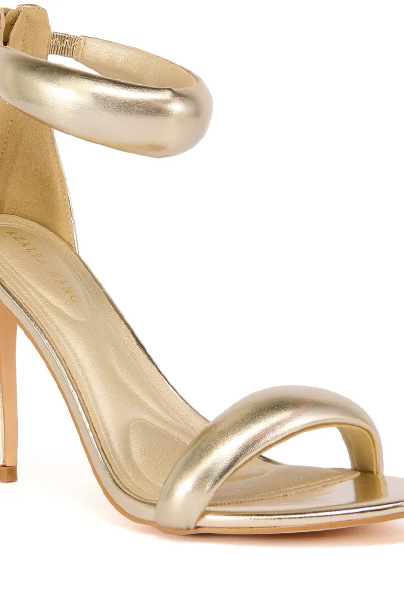 AZALEA WANG MIDNA GOLD SANDAL sold by AKIRA product image thumbnail 5
