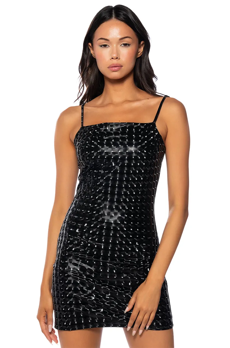 OWN THE NIGHT MINI DRESS sold by AKIRA