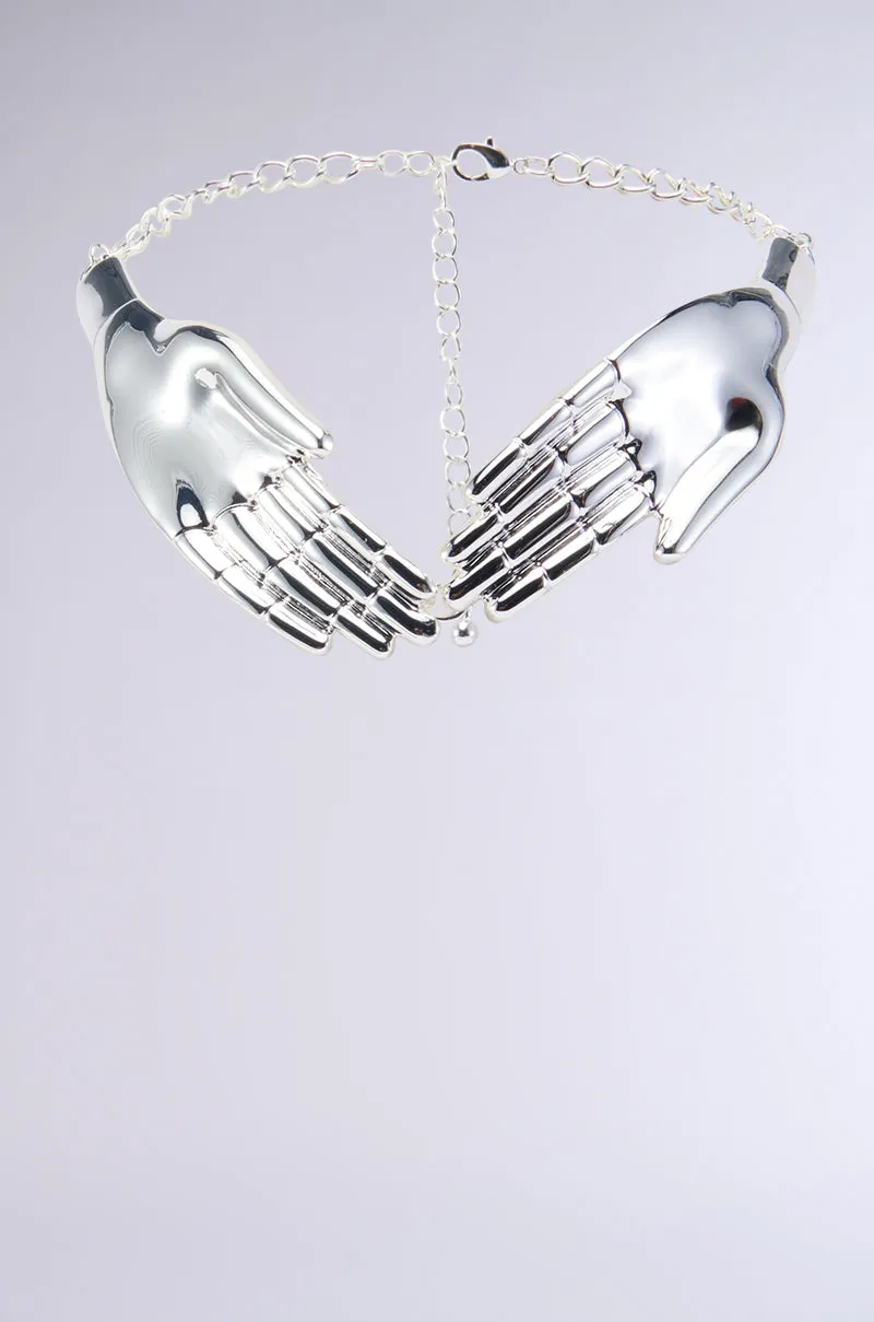 STAY IN TOUCH CHOKER NECKLACE sold by AKIRA product image thumbnail 2