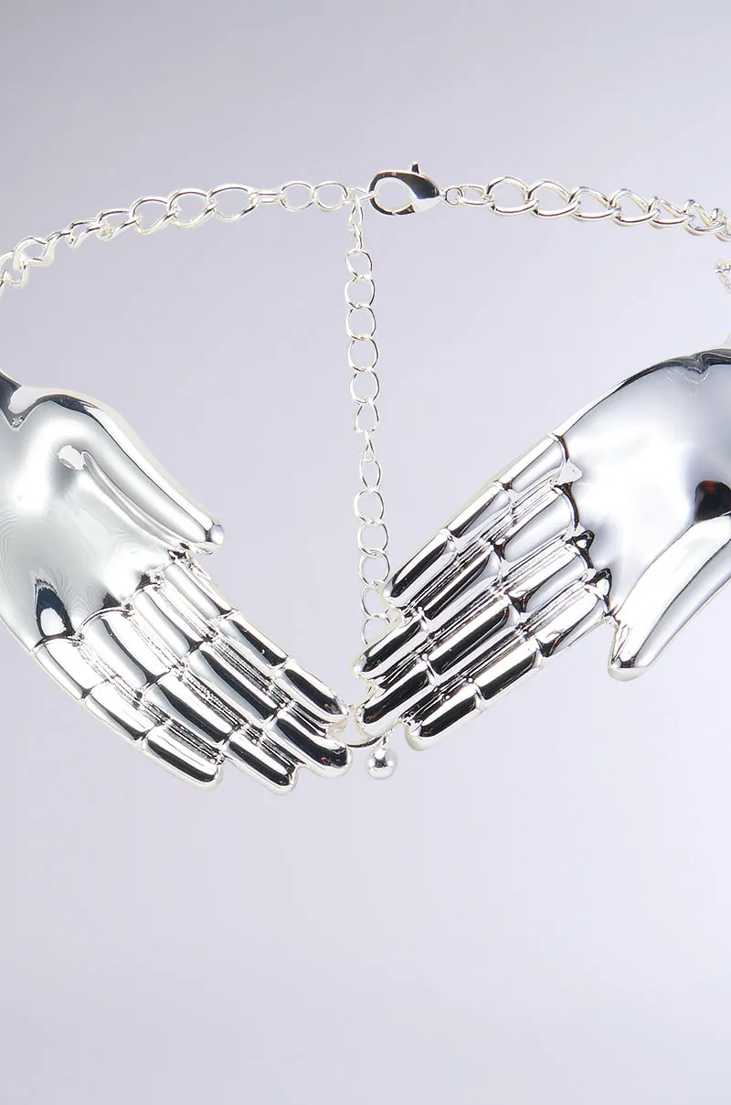 STAY IN TOUCH CHOKER NECKLACE sold by AKIRA product image thumbnail 3