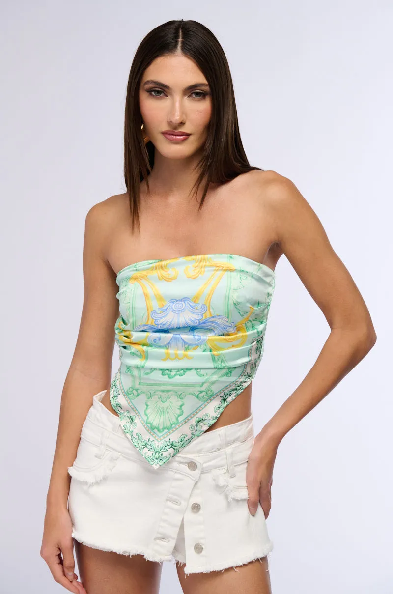 ON THE LOOSE BANDEAU TOP sold by AKIRA product image thumbnail 2