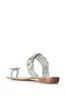 AZALEA WANG WHIMSEY EMBELLISHED SANDAL IN SILVER sold by AKIRA