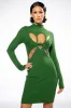 STORYTELLER TWIST FRONT DETAIL MINI DRESS sold by AKIRA