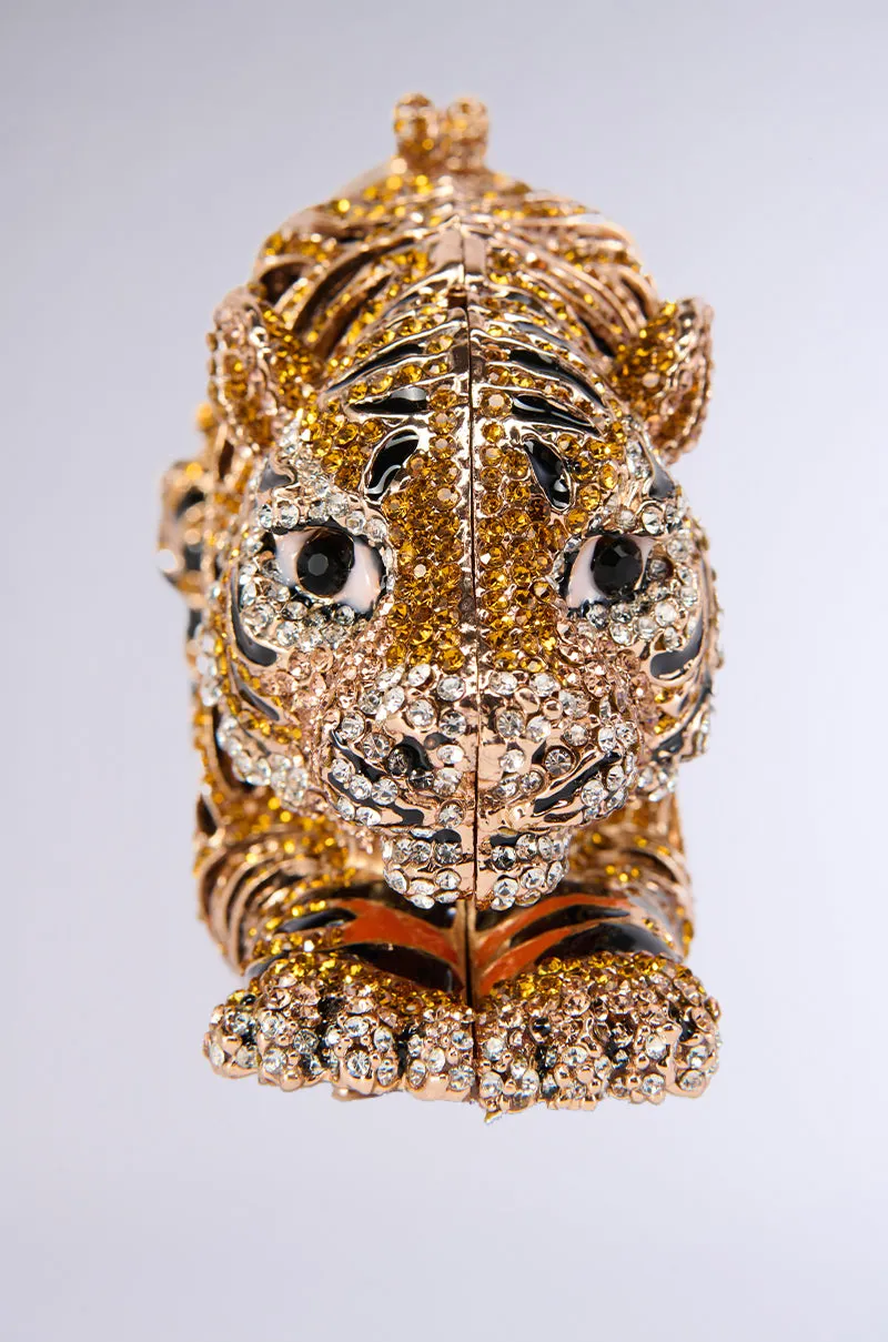LET ME ROAR LUXE BLING CLUTCH sold by AKIRA product image thumbnail 3