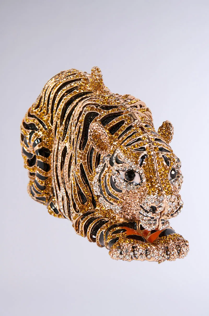 LET ME ROAR LUXE BLING CLUTCH sold by AKIRA product image thumbnail 2