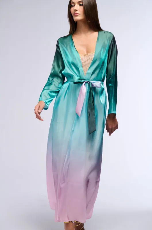 MERMAID TALES OMBRE DUSTER sold by AKIRA