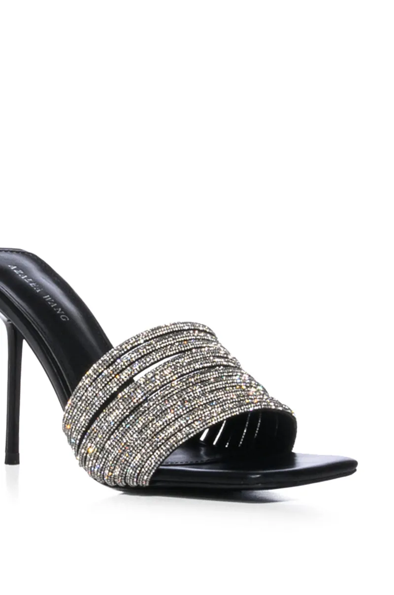 AZALEA WANG FRYE EMBELLISHED STILETTO SANDAL IN BLACK sold by AKIRA product image thumbnail 5