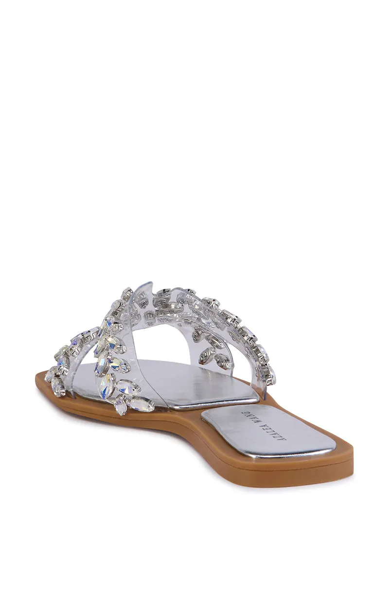 AZALEA WANG FALKEN SILVER SANDAL sold by AKIRA product image thumbnail 5