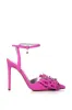 AZALEA WANG ELIZA EMBELLISHED PUMP IN FUCHSIA sold by AKIRA