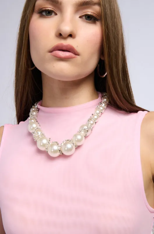 PEARLED OUT CHOKER sold by AKIRA