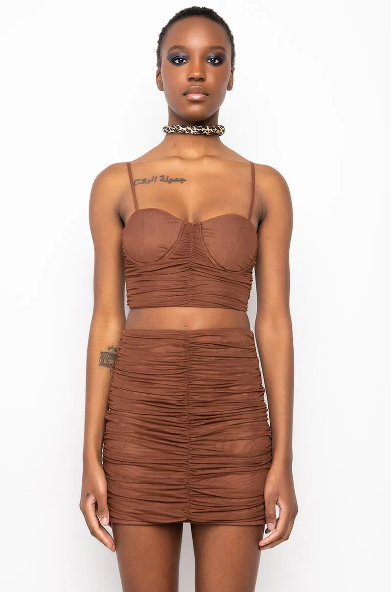 PERSEPHONE CROPPED MESH TANK sold by AKIRA product image thumbnail 4