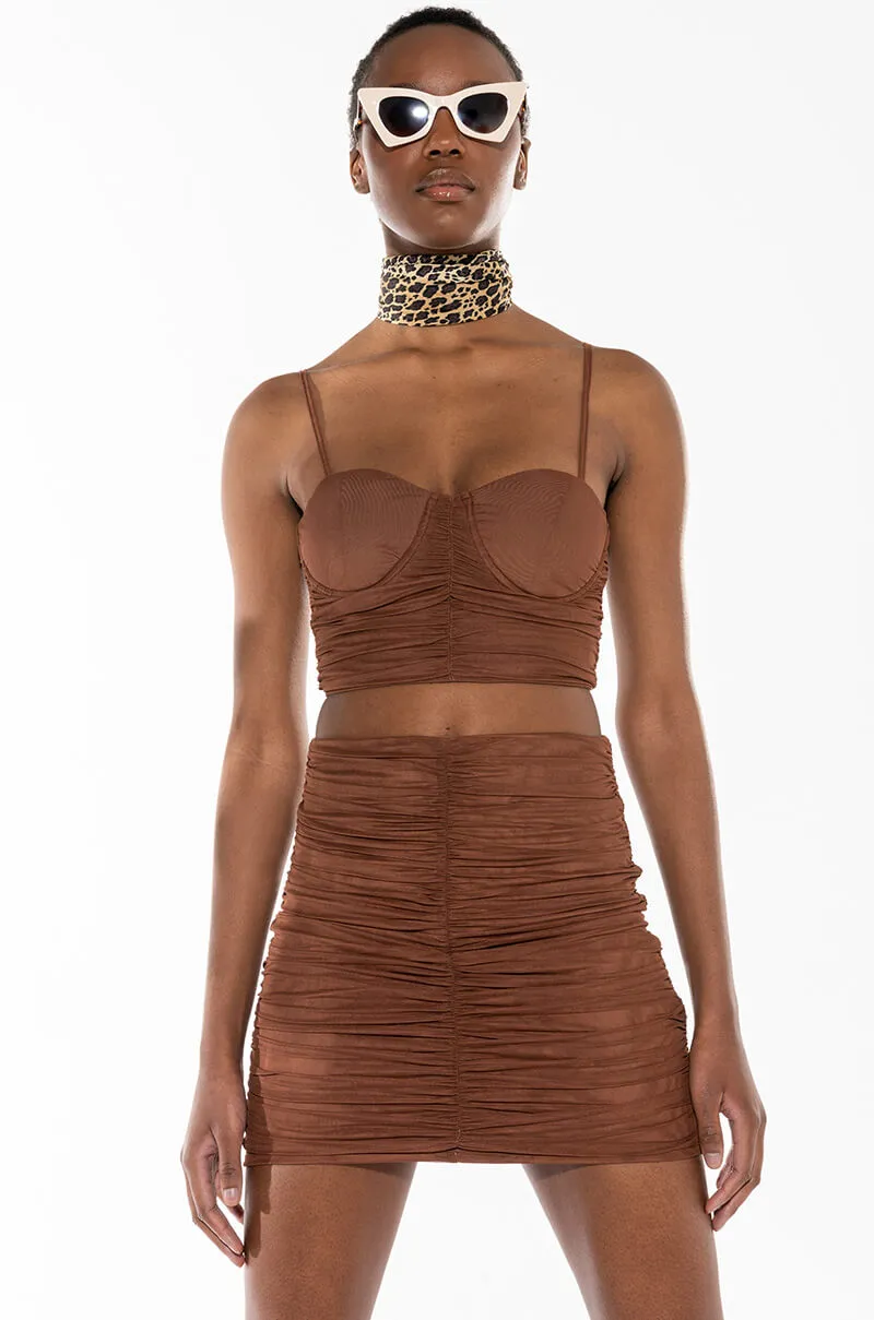 PERSEPHONE CROPPED MESH TANK sold by AKIRA product image thumbnail 2