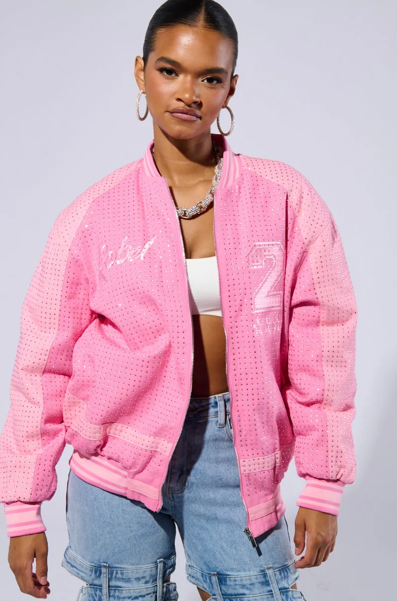 CHICAGO MADE EMBROIDERED BOMBER sold by AKIRA product image thumbnail 4