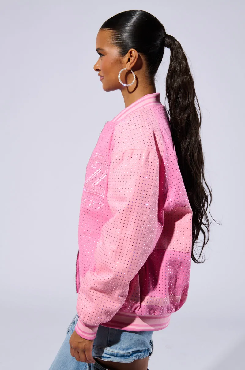 CHICAGO MADE EMBROIDERED BOMBER sold by AKIRA product image thumbnail 5