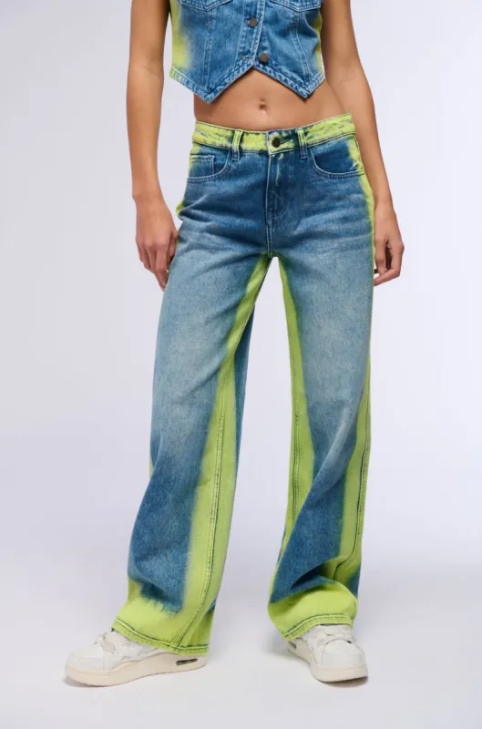 KELYN WIDE LEG DENIM sold by AKIRA