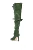 AZALEA WANG SHALE GREEN LACE UP BOOT sold by AKIRA