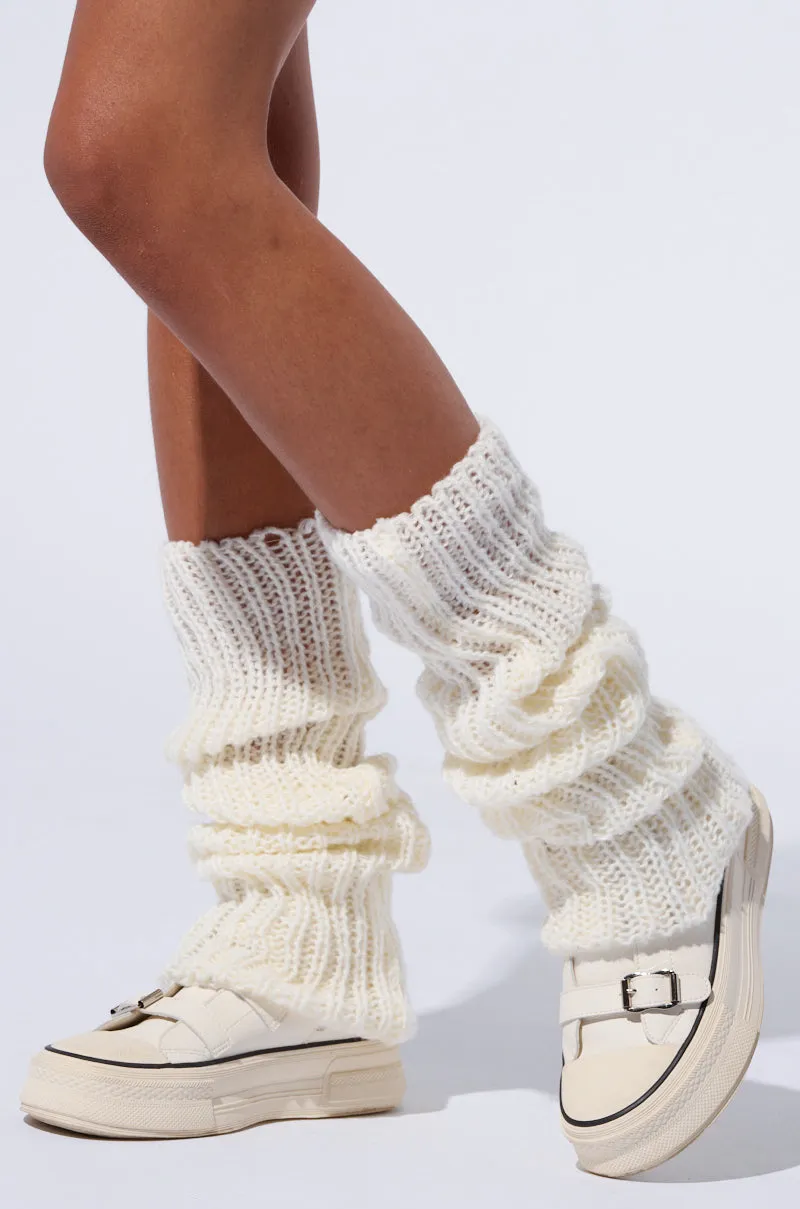 LAYERED UP LEGWARMERS sold by AKIRA product image thumbnail 2