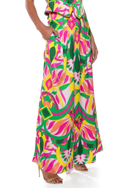 ADDILYNN PULL ON WIDE LEG PANT sold by AKIRA