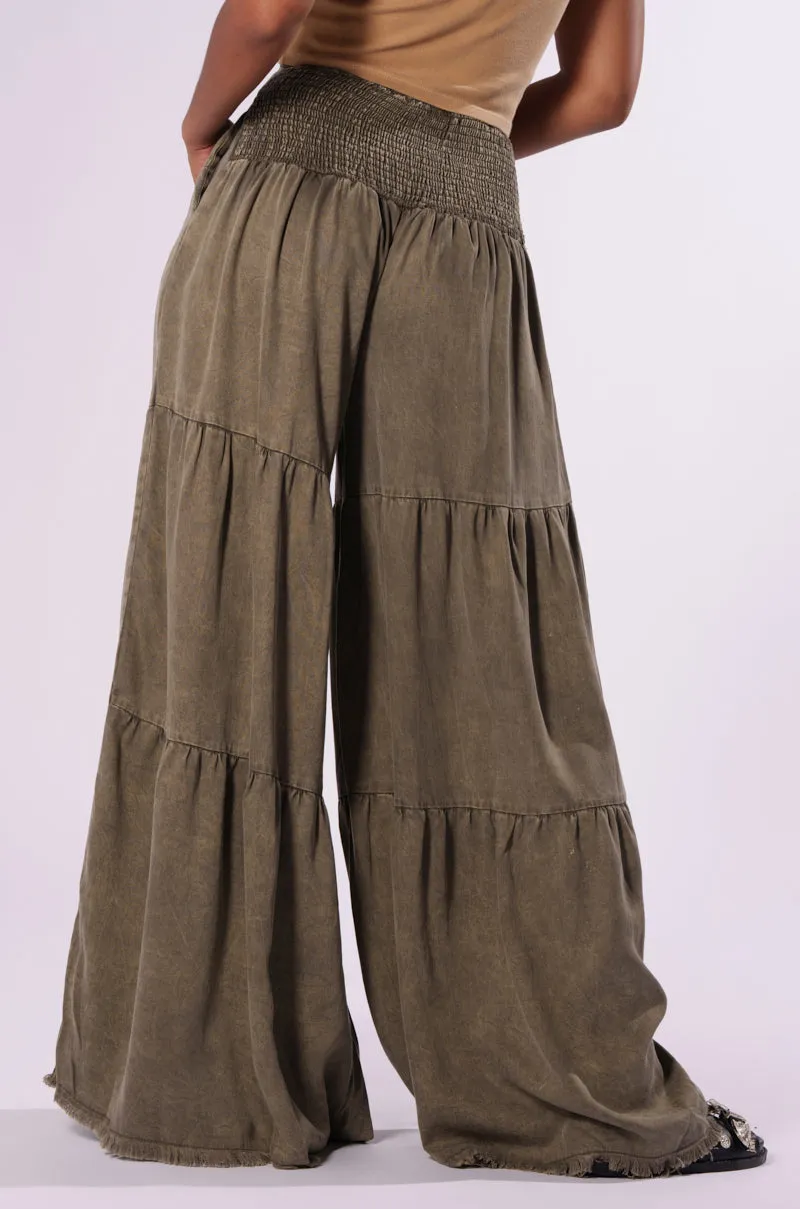 INDIE WASHED WIDE LEG PANT sold by AKIRA product image thumbnail 5