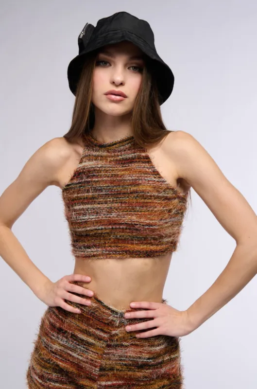 BEAT OF MY HEART SLEEVELESS TANK IN MULTI sold by AKIRA