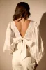 CARRY AWAY RHINESTONE LINK BLOUSE sold by AKIRA