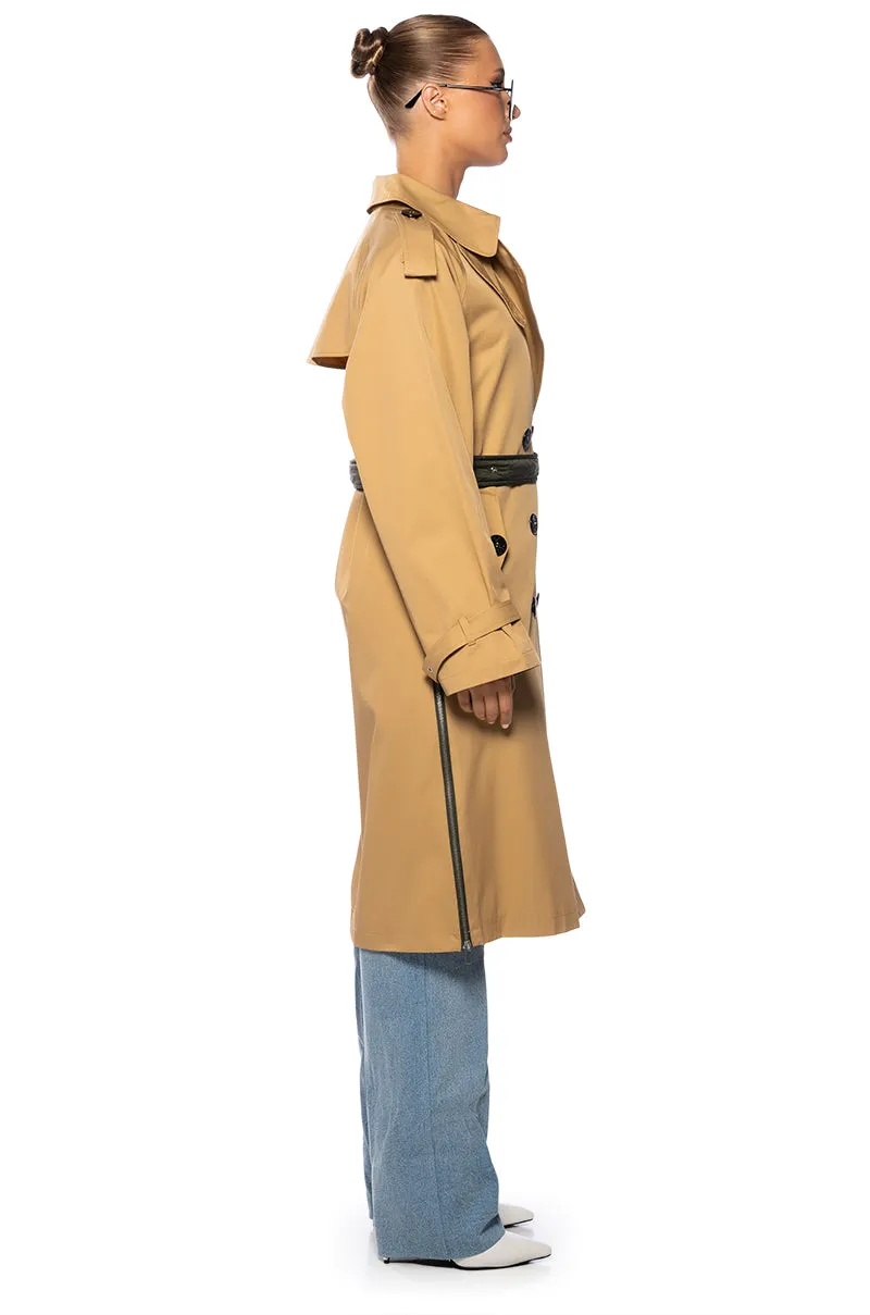 NOT FROM AROUND HERE TRENCH sold by AKIRA product image thumbnail 5