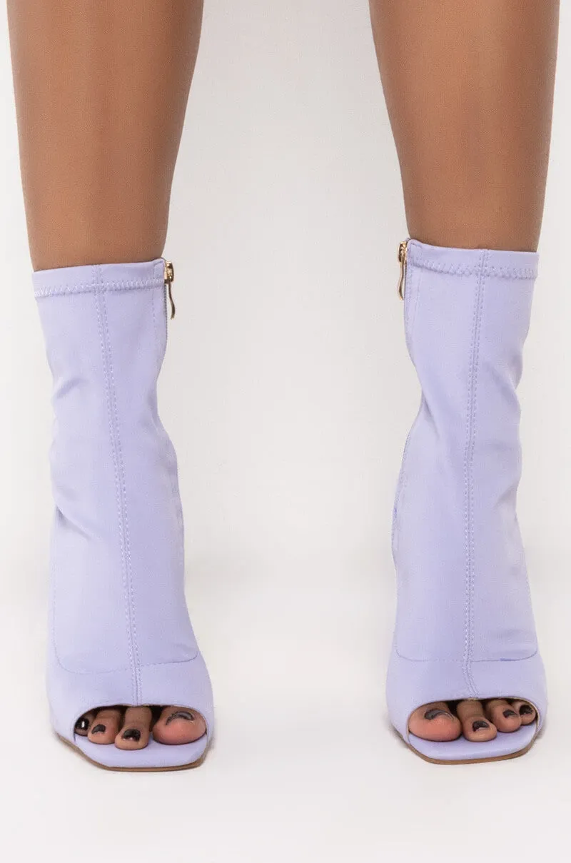 AZALEA WANG GOT ME IN THE MOOD STILETTO BOOTIE IN PERIWINKLE sold by AKIRA product image thumbnail 3