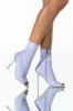 AZALEA WANG GOT ME IN THE MOOD STILETTO BOOTIE IN PERIWINKLE sold by AKIRA