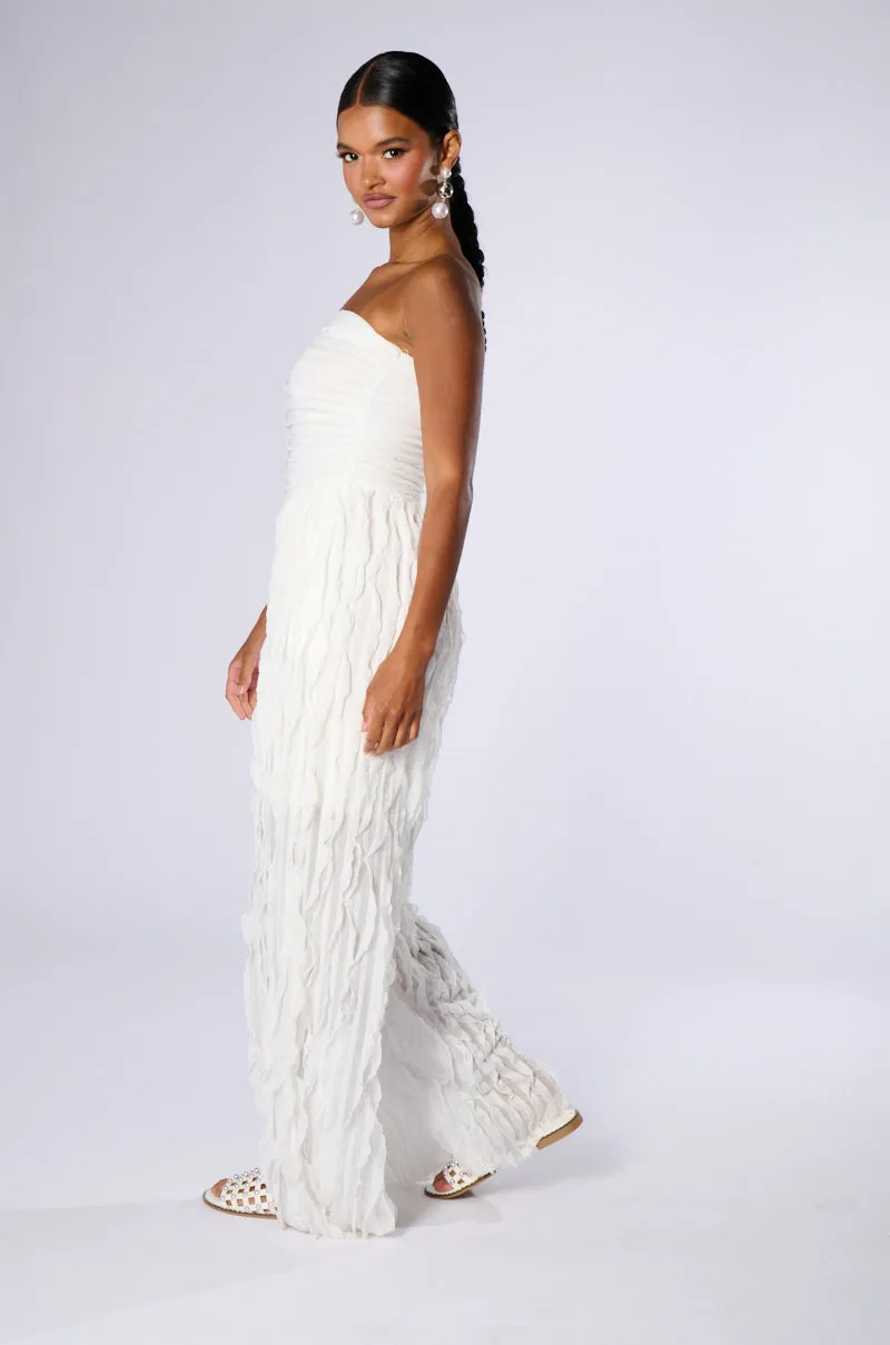 LILIANA STRAPLESS MESH JUMPSUIT sold by AKIRA product image thumbnail 3