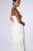 LILIANA STRAPLESS MESH JUMPSUIT sold by AKIRA