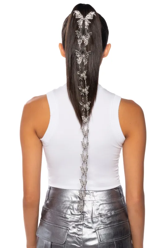 FLY AWAY PONYTAIL CLIP made by AKIRA