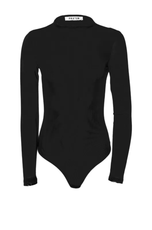 NEW BODY LONG SLEEVE MESH BODYSUIT sold by AKIRA