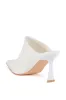 AZALEA WANG SAKURA WHITE MULE PUMP sold by AKIRA