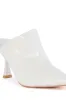 AZALEA WANG SAKURA WHITE MULE PUMP sold by AKIRA