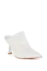 AZALEA WANG SAKURA WHITE MULE PUMP sold by AKIRA
