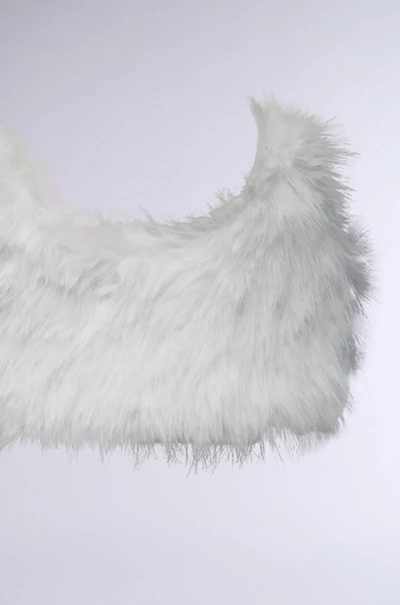 TUNDRA FAUX FUR CORSET BELT sold by AKIRA product image thumbnail 5