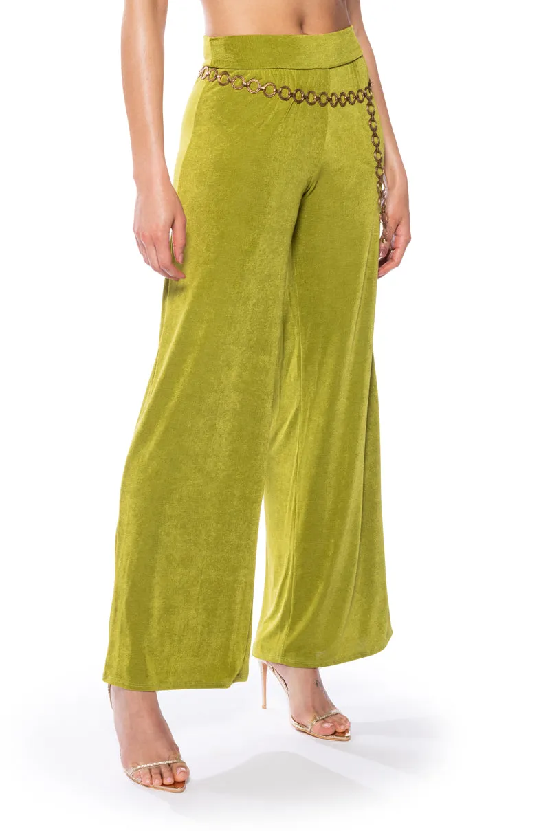 JASMINE WIDE LEG PULL ON PANT sold by AKIRA product image thumbnail 3